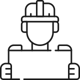 Icon mit einem Gutachter für Privatpersonen