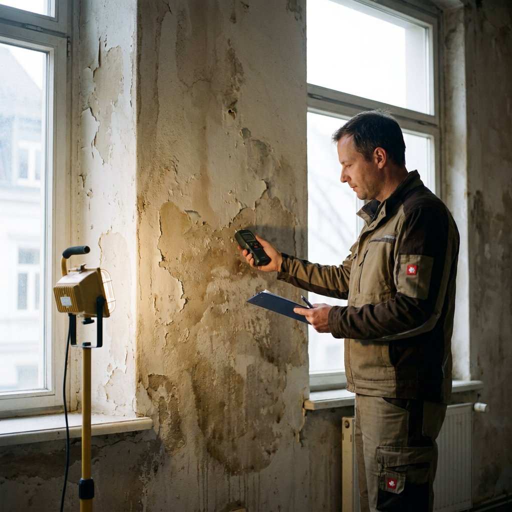 Gefährliche Risse in der Wand